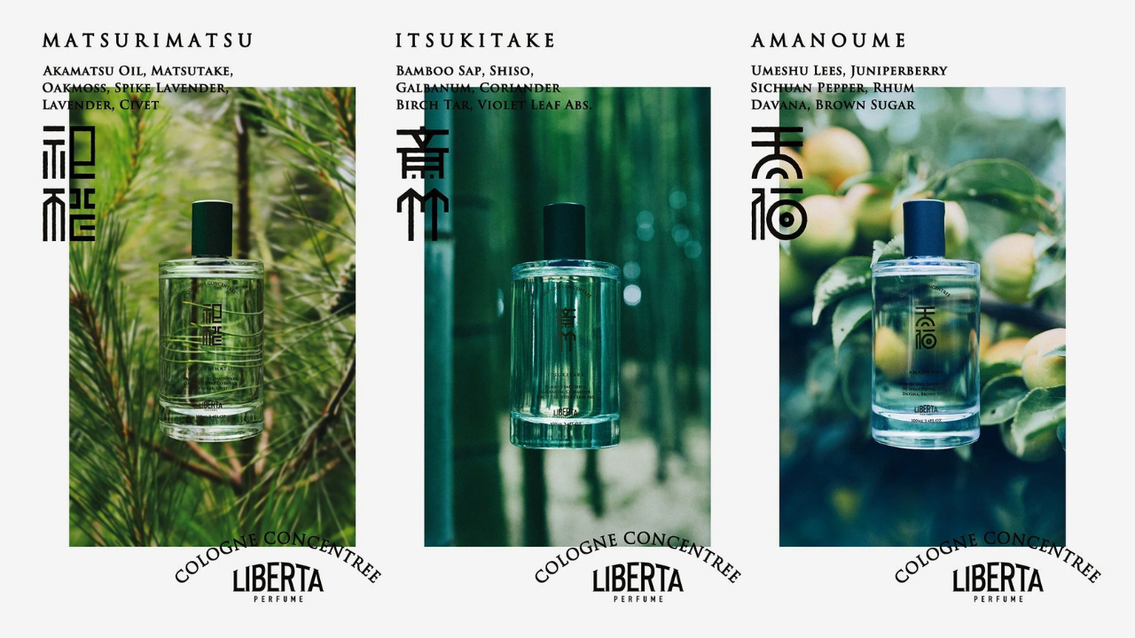 プレタポルテから新作香水3種類を同時リリース – Liberta Perfume プレタポルテから新作香水3種類を同時リリース – Liberta Perfume